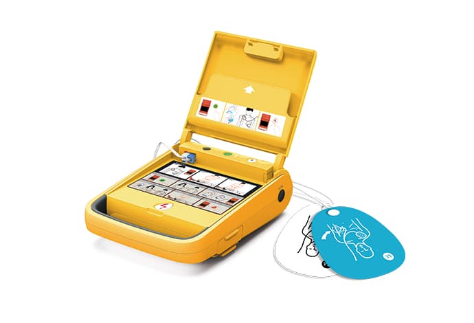 AED Wall Cabinet UAE — Defibrillator Cabinet for NeoPulse AED Machine